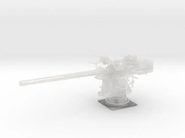 1/30 Uboot 8.8 cm SK C/35 naval deck mount - distefan 3d print