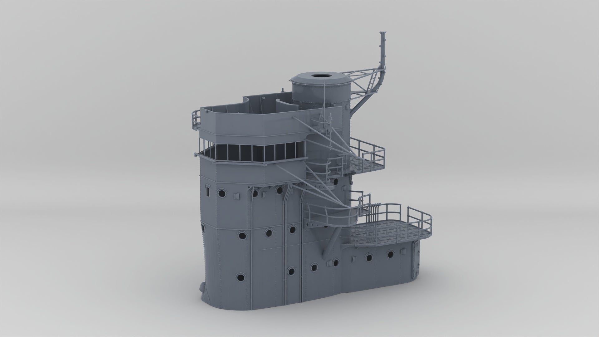 1/30 IJN Akagi Upper Tower Protosoon