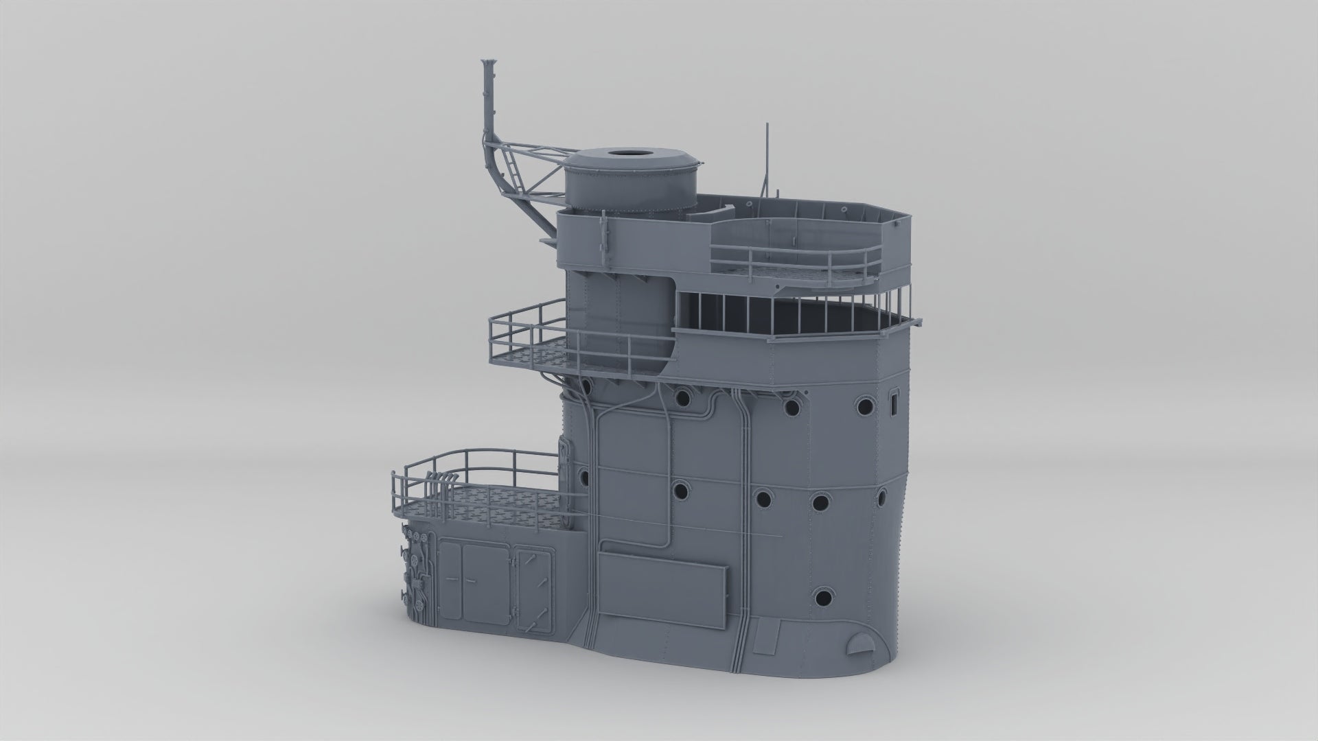 1/30 IJN Akagi Upper Tower Protosoon