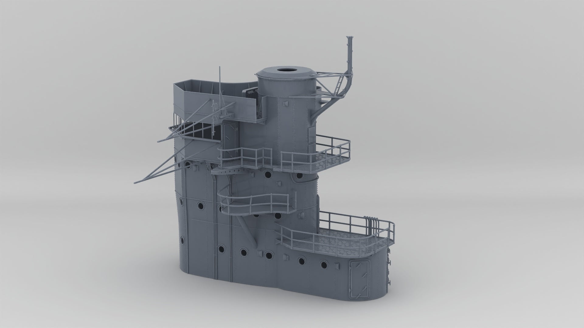 1/30 IJN Akagi Upper Tower Protosoon