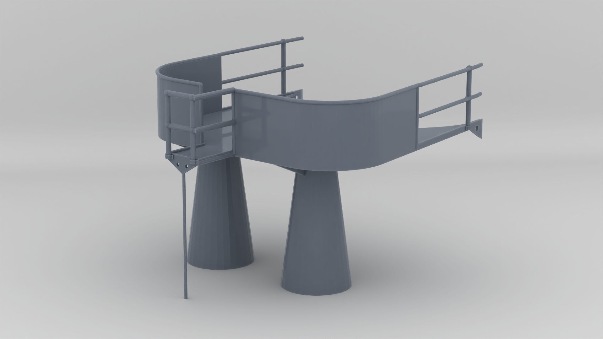 1/30 IJN Akagi Searchlight Platform Protosoon