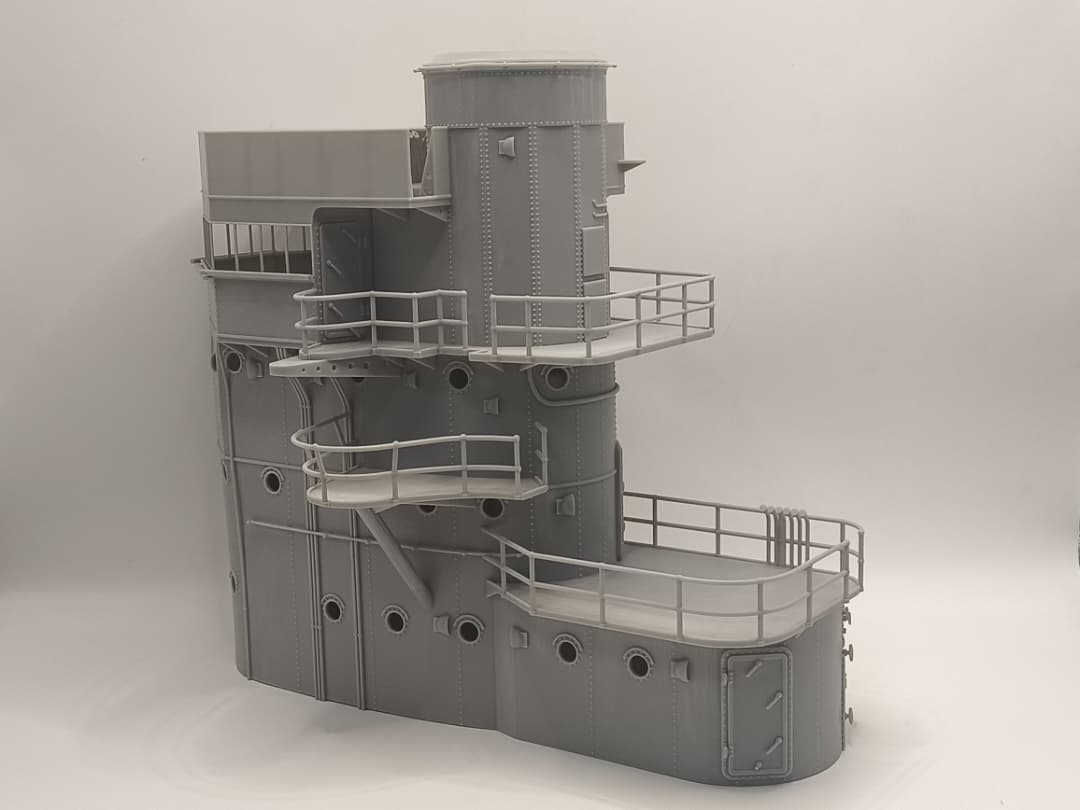 1/30 IJN Akagi Upper Tower Protosoon