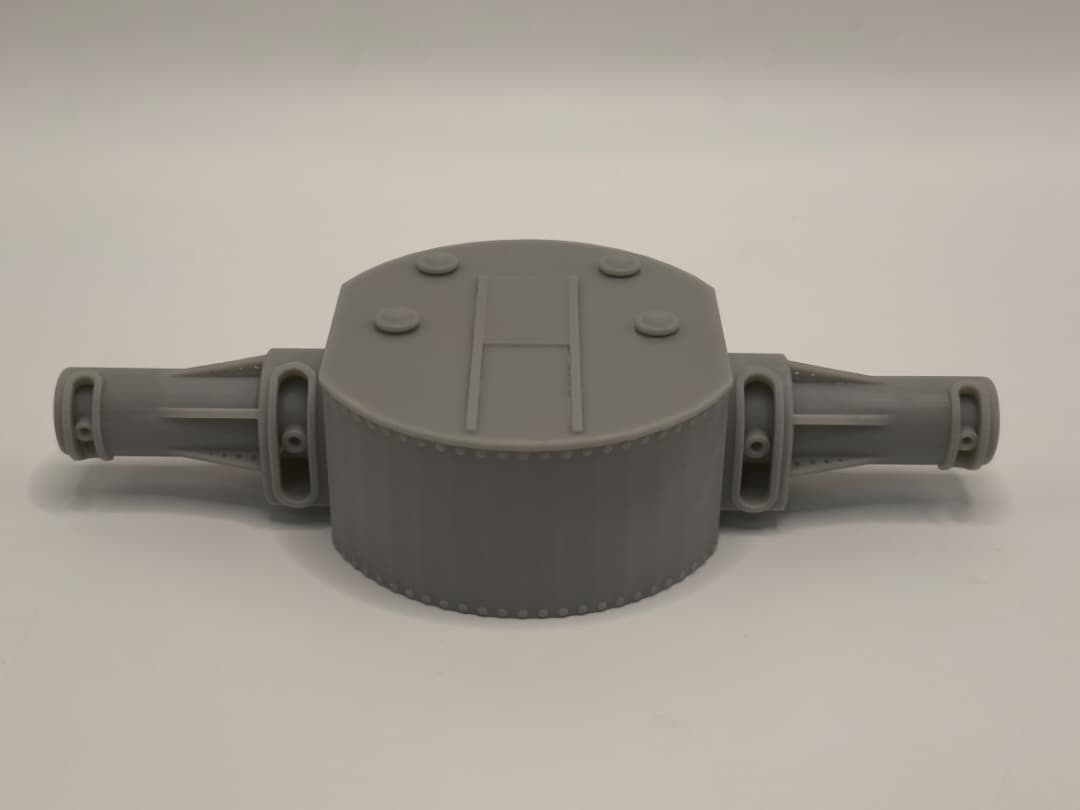 1/30 IJN Akagi Top Tower Rangefinders Protosoon – alternate view