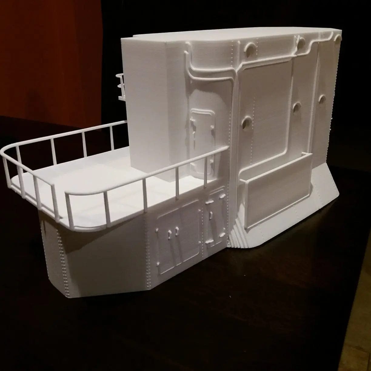 1/30 IJN Akagi Tower part 1 - distefan 3d print