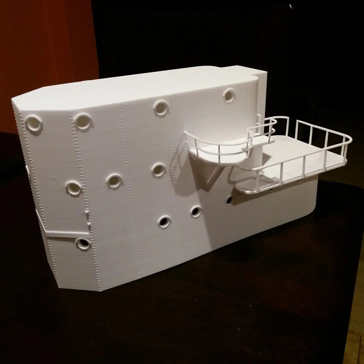 1/30 IJN Akagi Tower part 1 - distefan 3d print