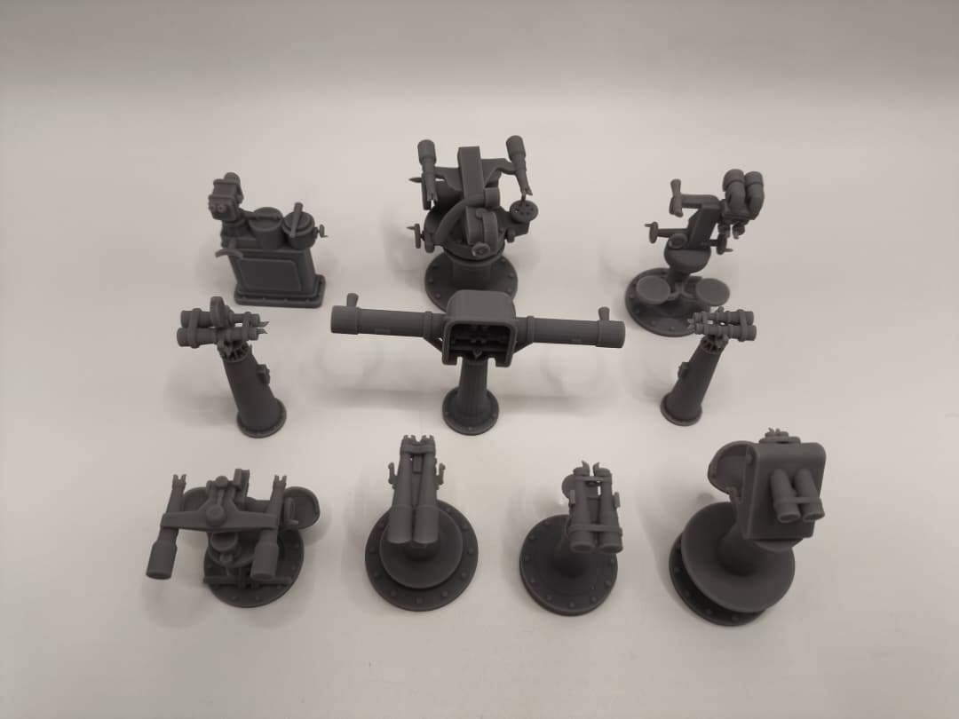 1/30 IJN Fire Control Binoculars Set (10pcs) Protosoon – alternate view