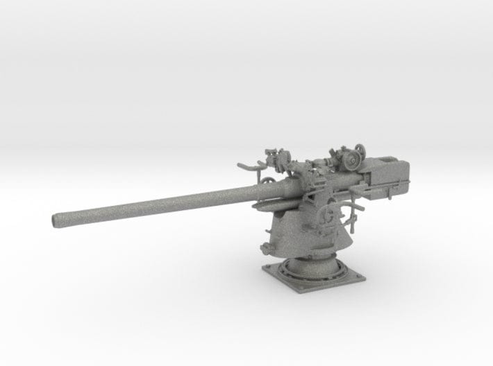1/30 Uboot 8.8 cm SK C/35 naval deck mount - distefan 3d print