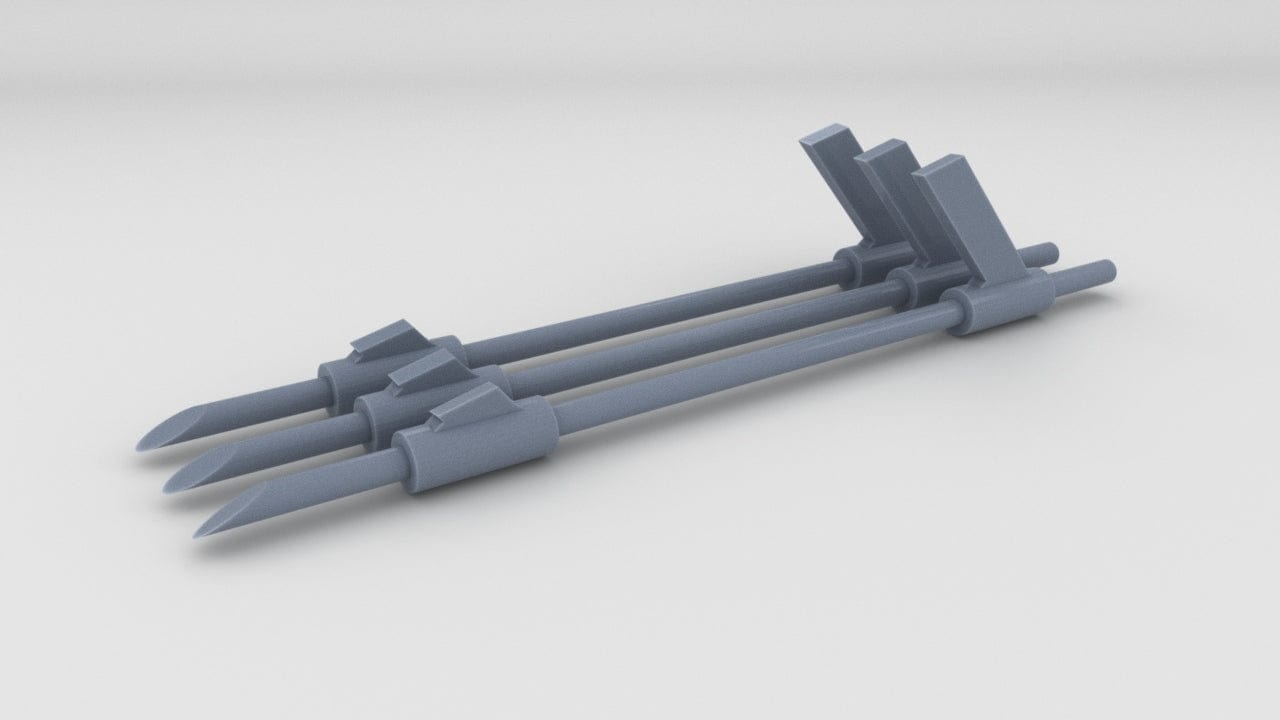 1/30 US PT Boat 109 Shaft Set - distefan 3d print