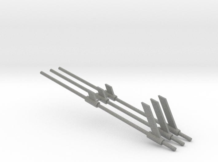 1/30 US PT Boat 109 Shaft Set - Distefan 3D Print