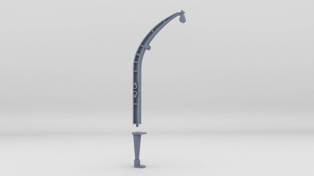 1/30 USN Hull Davits for Whaleboat Set - distefan 3d print