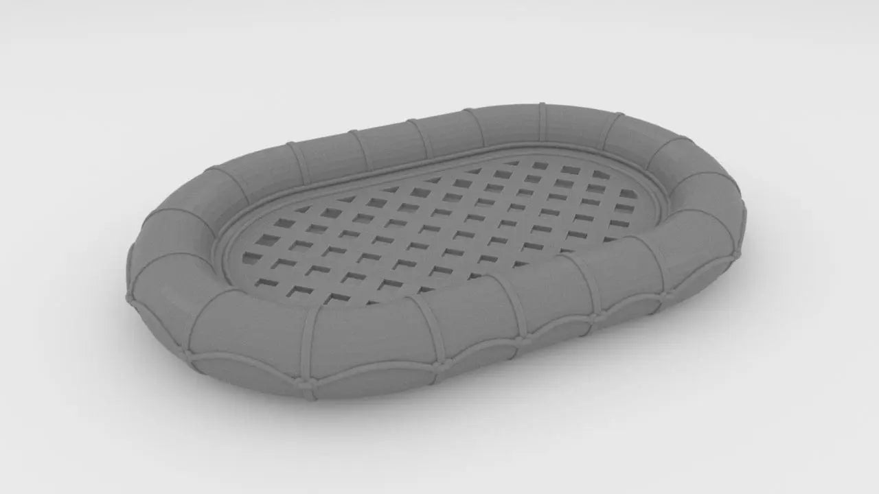 1/30 USN Life Raft Oval - distefan 3d print