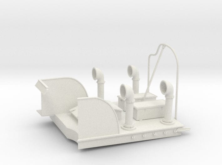 1/30 USN PT Boat 109 Engine Room Hatch - Distefan 3D Print