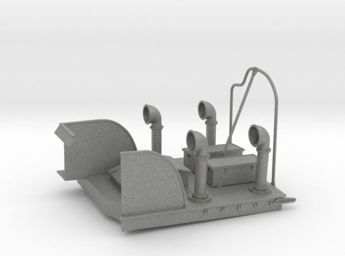 1/30 USN PT Boat 109 Engine Room Hatch - Distefan 3D Print