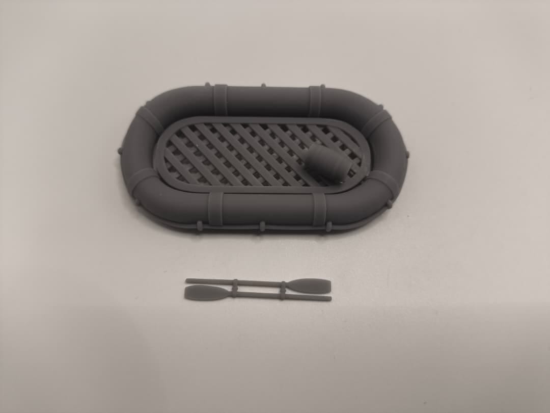 1/30 USN PT Boat 109 Life Raft - distefan 3d print