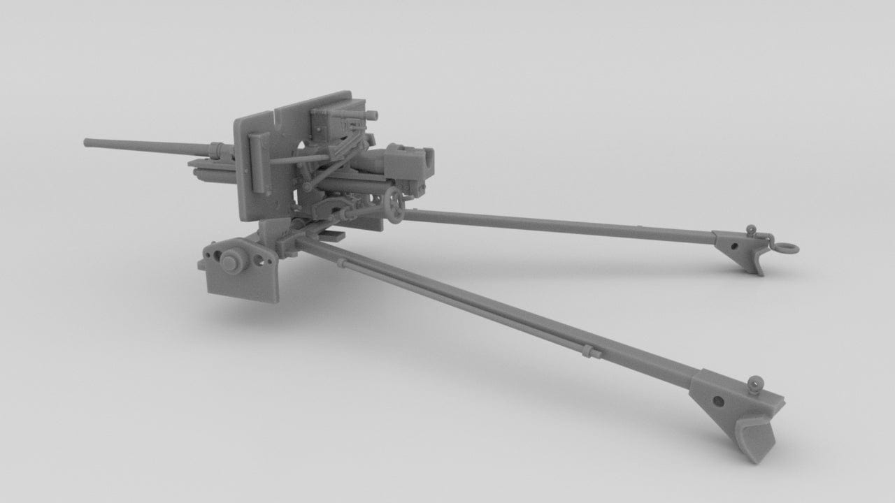 1/30 USN PT Boat 109 M3 37mm Anti-Tank Gun - distefan 3d print