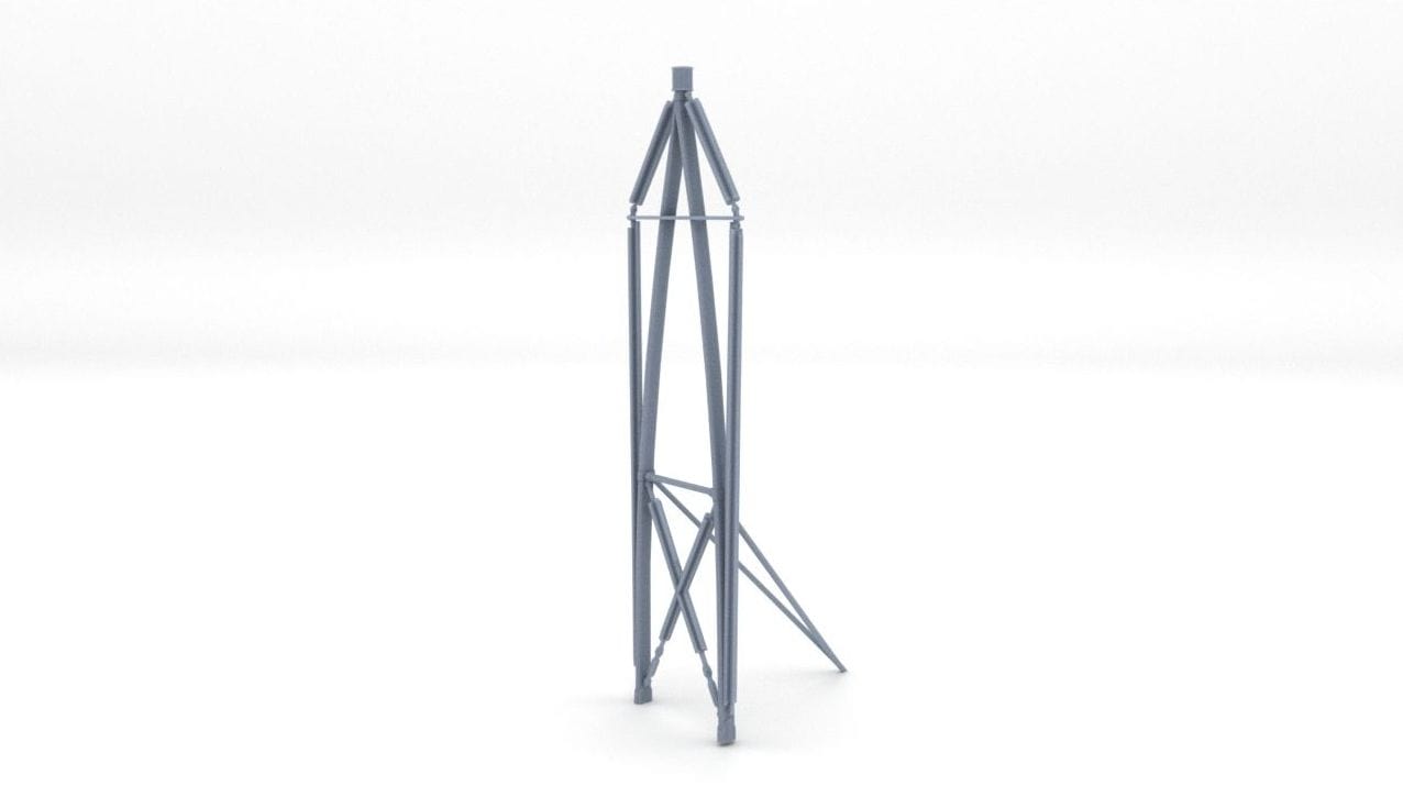1/30 USN PT Boat 109 Main Mast - distefan 3d print
