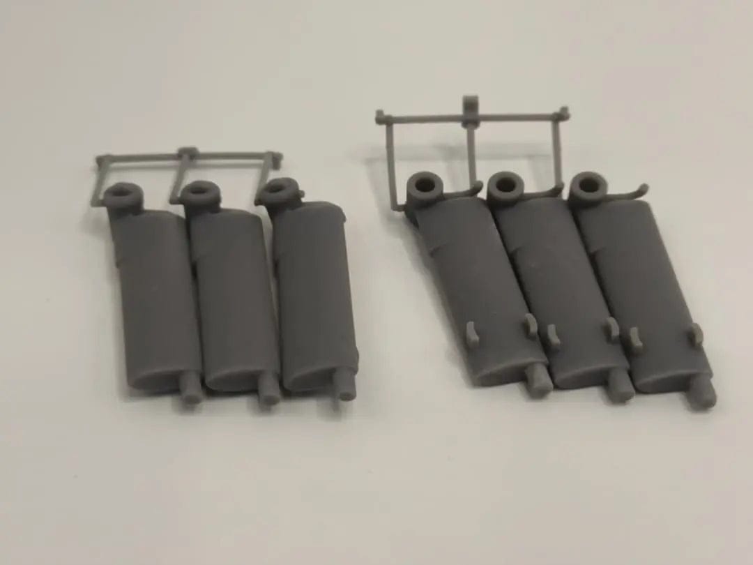 1/30 USN PT Boat 109 Mufflers Set - distefan 3d print