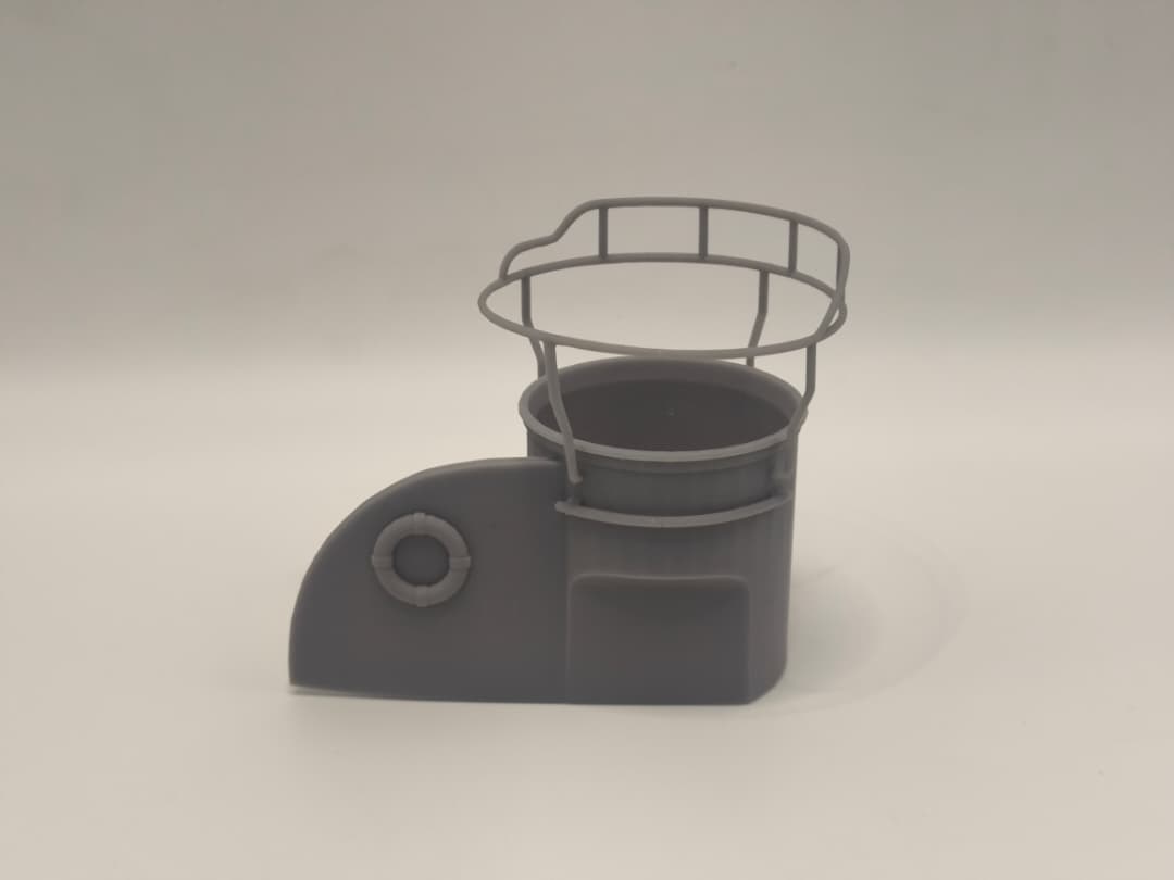 1/30 USS Elco 103 Class PT Boat Forward Turret Protosoon