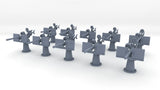 1/300 USN 20mm Oerlikon Mk4 Shielded Set (10pcs)