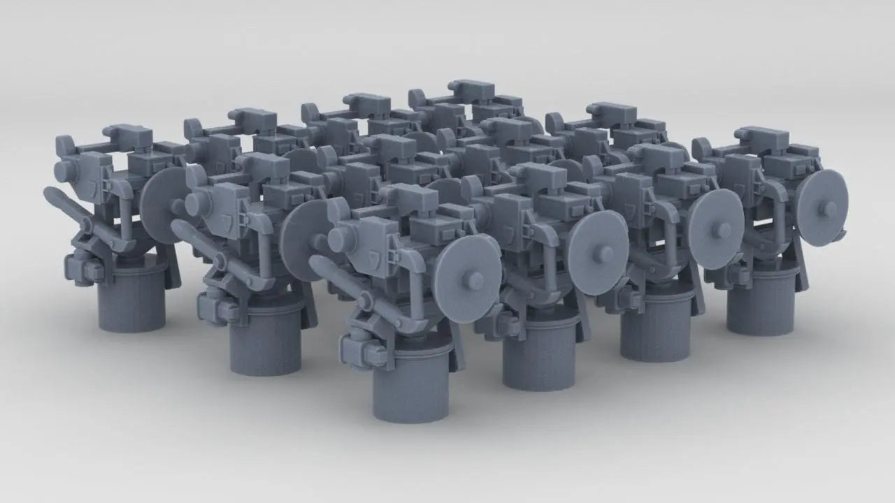 1/300 USN Mk57 Director Set (12pcs) Resin3Dinteractive
