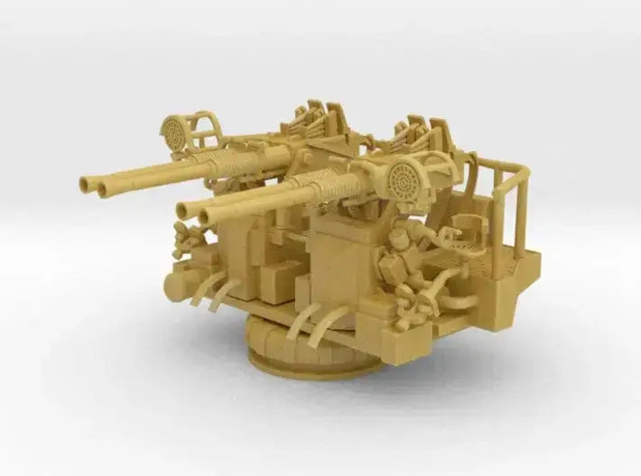 1/300 USN 40mm quad Bofors mount set 4pcs - distefan 3d print