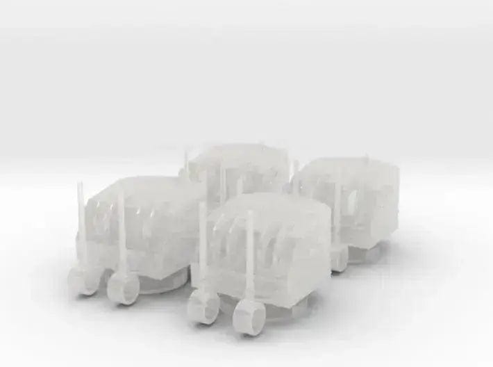 1/300 USN 5"/38 cal. Mk.12 twin mounts set 4pcs - distefan 3d print