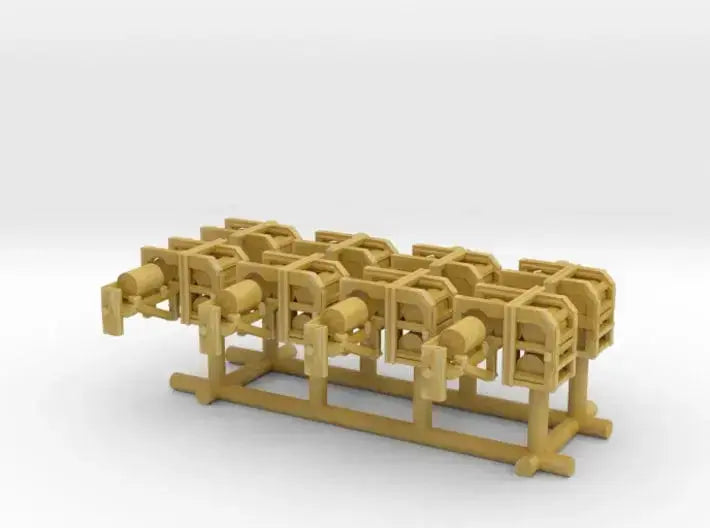 1/300 USN depth charge loader rack set - distefan 3d print