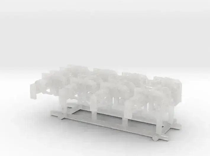 1/300 USN depth charge loader rack set - distefan 3d print