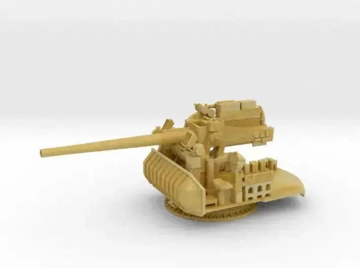 1/300 USN Single 5 inch (127 mm) 38 Gun - distefan 3d print