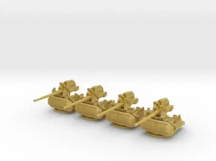 1/300 USN Single 5 inch (127 mm) 38cal mount SET - distefan 3d print