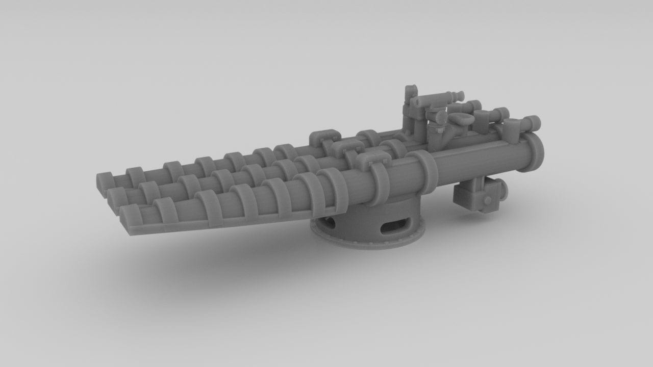 1/300 USS 21-inch Triple Torpedo Tubes - distefan 3d print