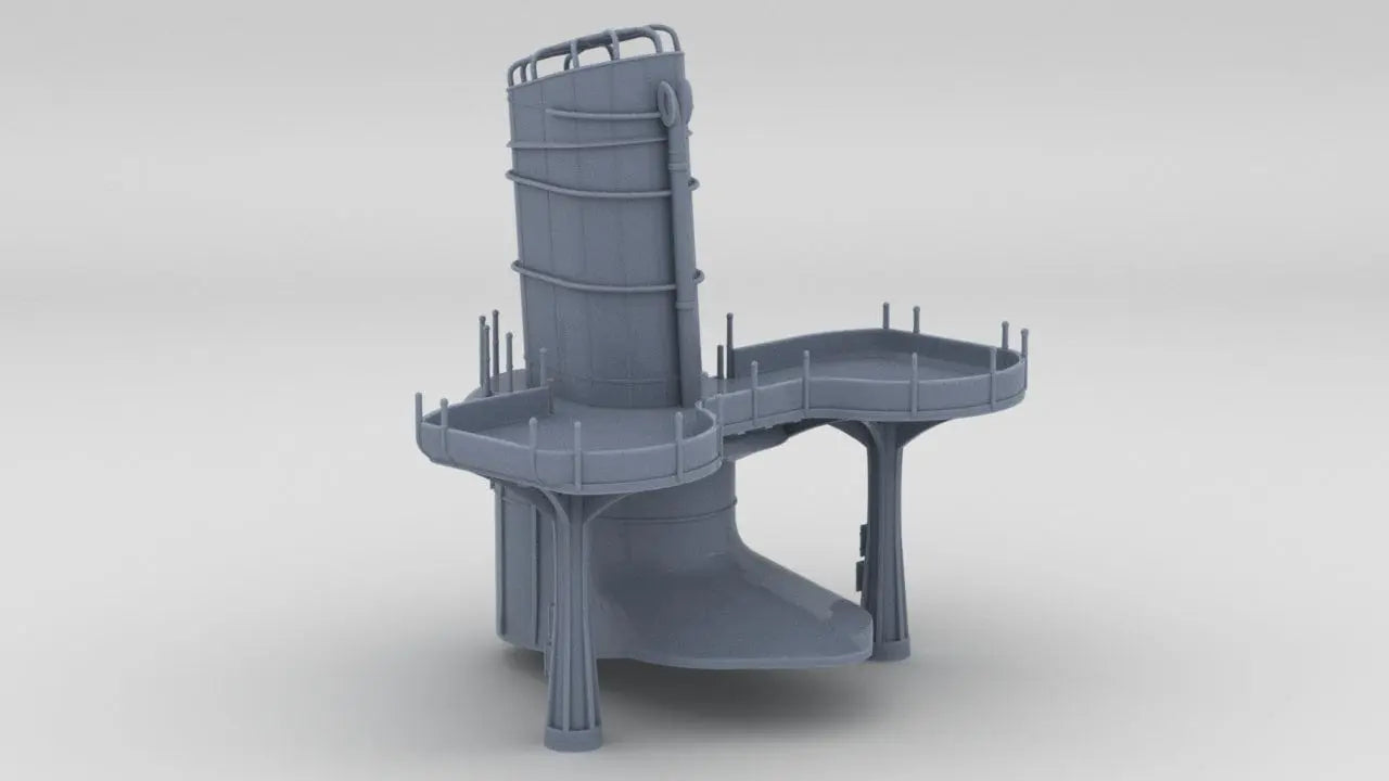 1/306 IJN Kagero Funnel 2 - distefan 3d print