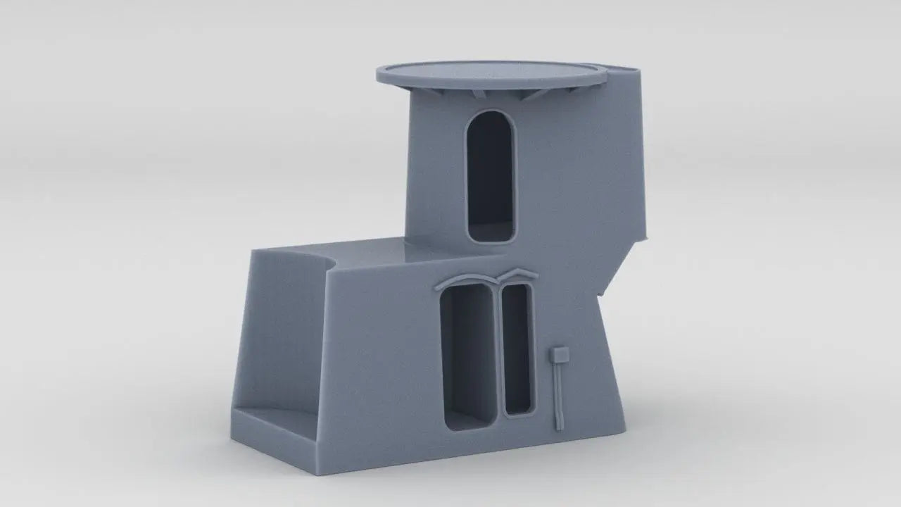 1/306 IJN Kagero Searchlight Bridge - distefan 3d print