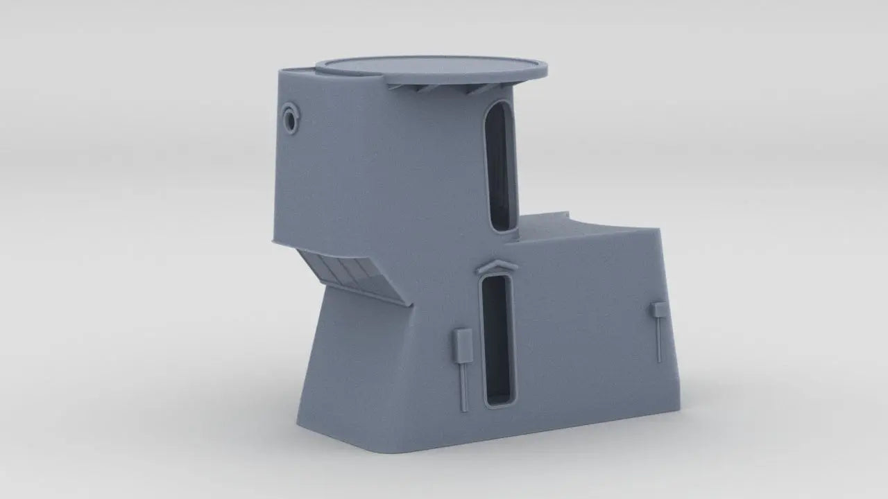 1/306 IJN Kagero Searchlight Bridge - distefan 3d print