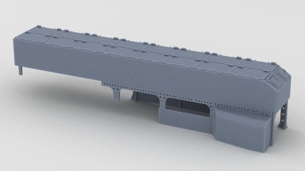 1/306 IJN Kagero Torpedo Container Starboard - distefan 3d print
