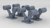 1/306 IJN Y Depth Charge Launchers (Loaded) Set (4pcs)