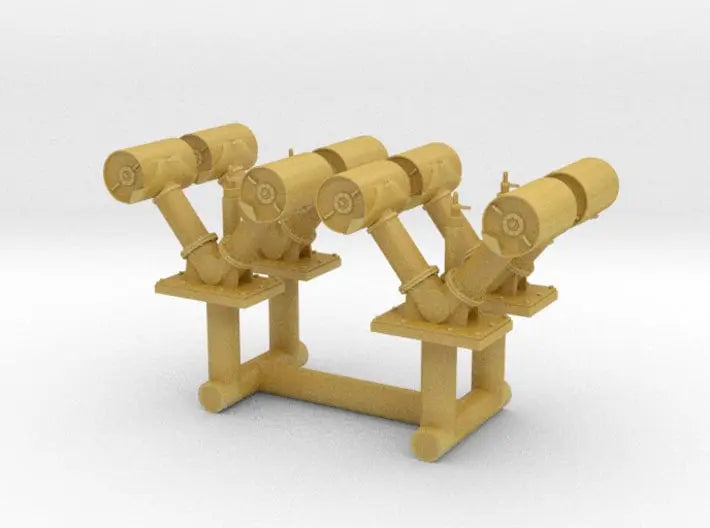 1/306 IJN Y depth charge launchers (loaded) set 4pcs