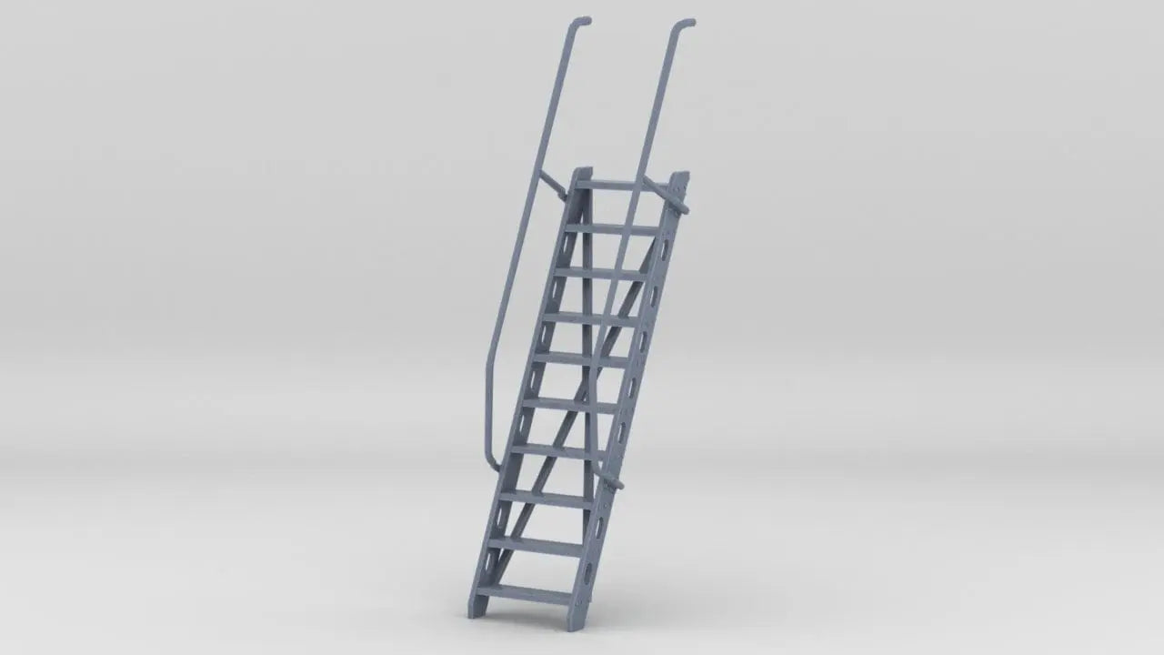 1/32 DKM Gangway (Ladder) v2 - distefan 3d print