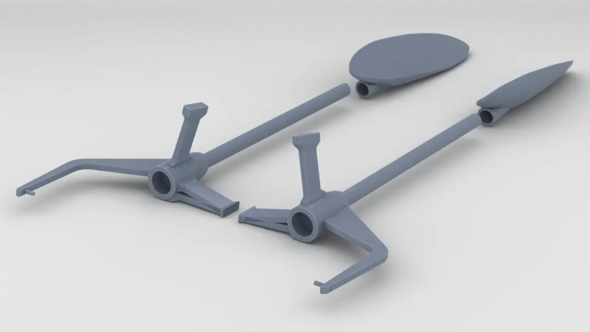 1/32 DKM U-Boot VIIC/41 Shaft Hull Housing & Gland Set - distefan 3d print