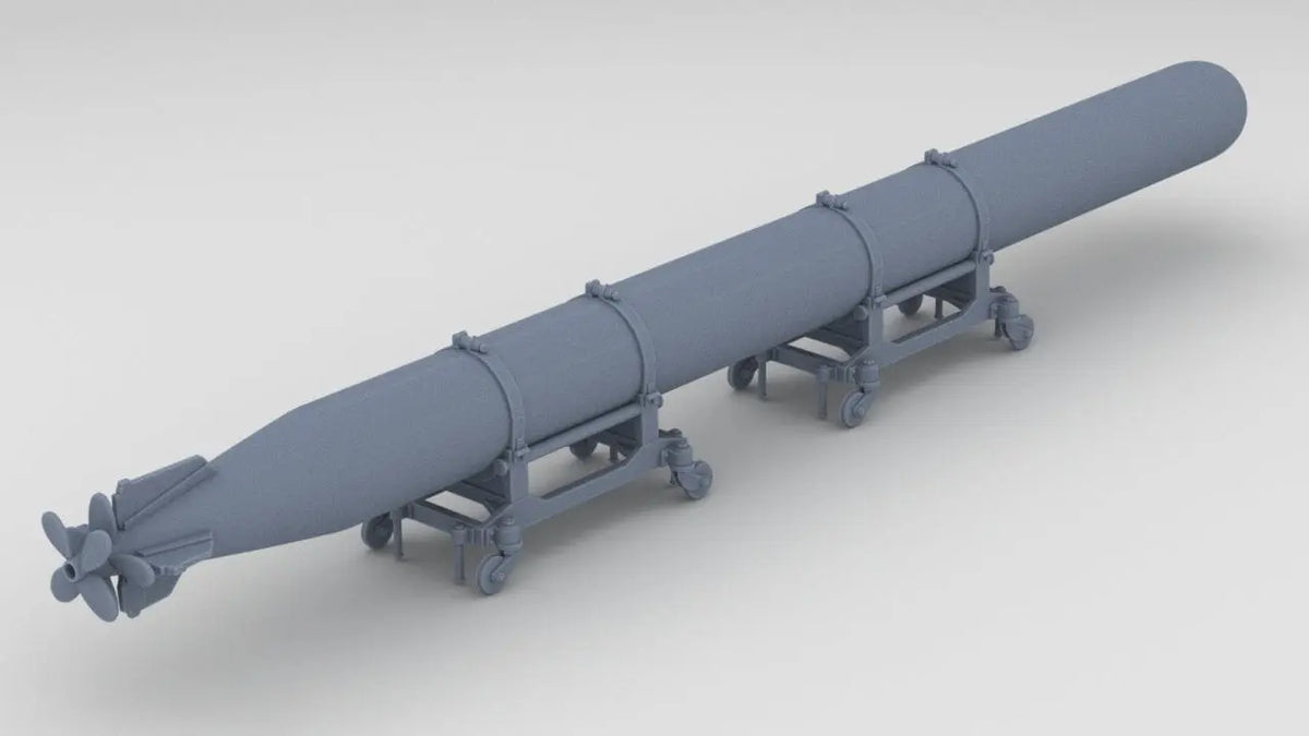 1/32 IJN Type 93 Long Lance Torpedo - distefan 3d print