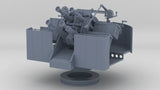 1/32 RN QF 2-Pounder (40mm) Quadruple Naval Gun Elevated
