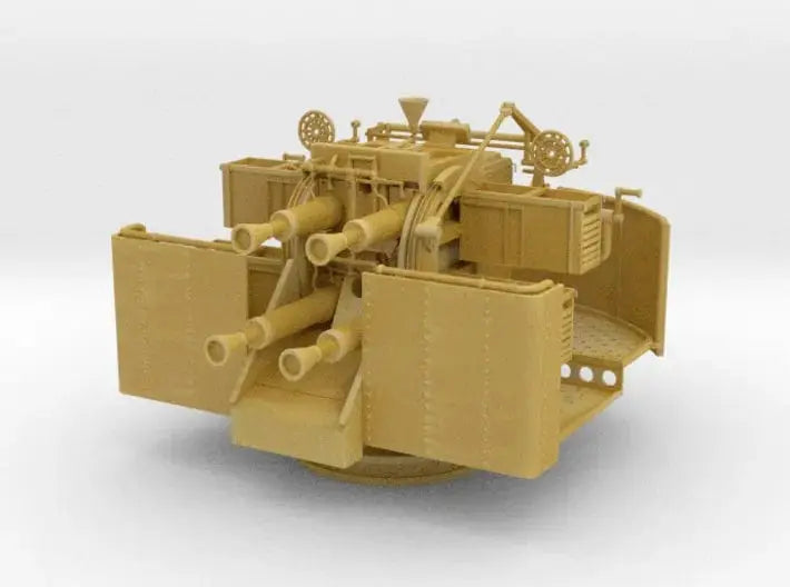 1/32 RN QF 2-pounder (40mm) quadruple naval mount - distefan 3d print