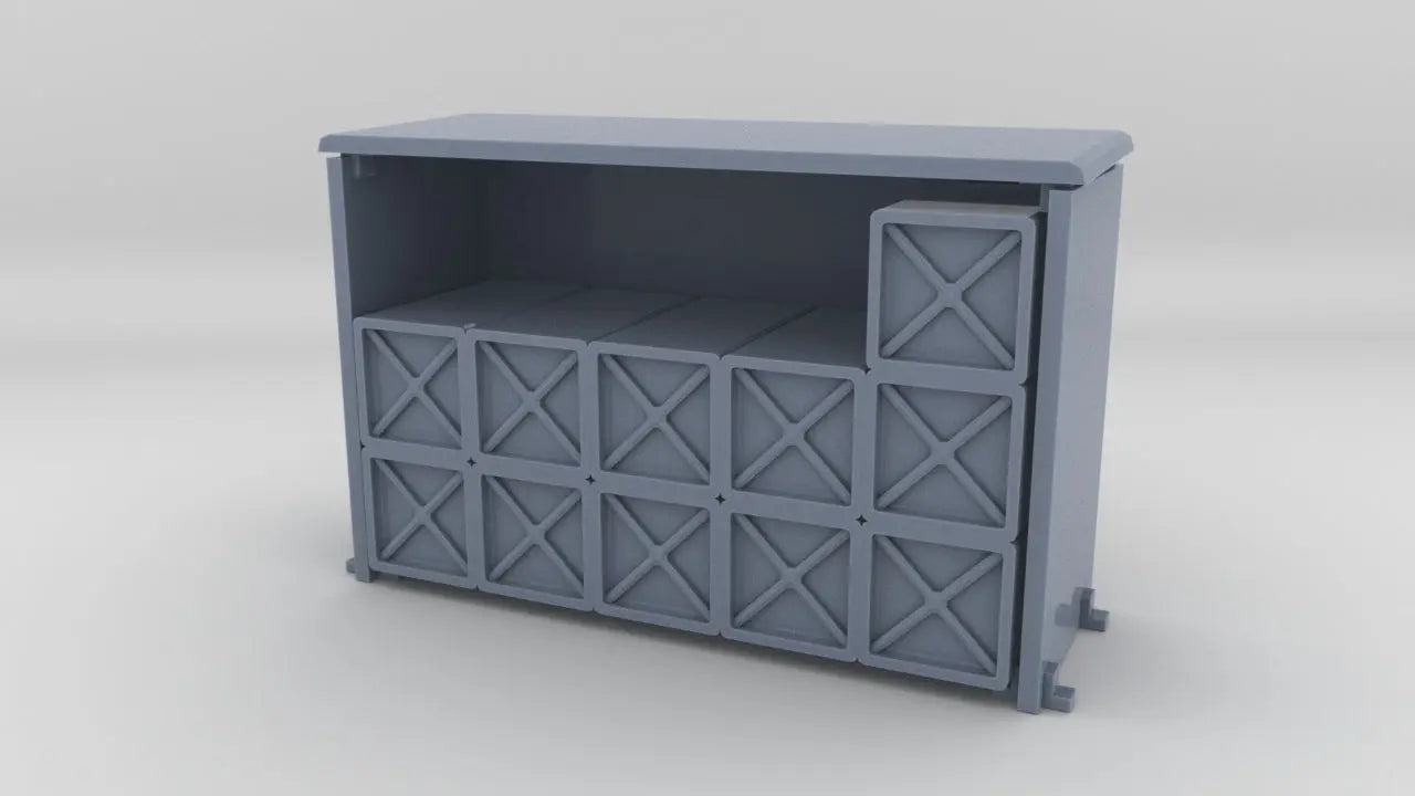 1/32 US PT-810 Forward Bridge Ammo Cans 3dspro