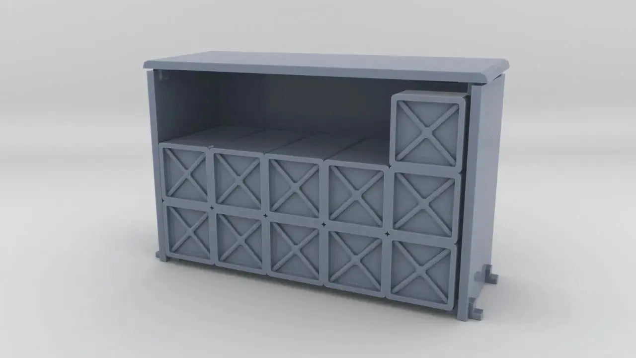 1/32 US PT-810 Forward Bridge Ammo Cans 3dspro