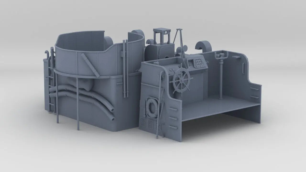 1/32 US PT-810 Forward Navigation Bridge - distefan 3d print