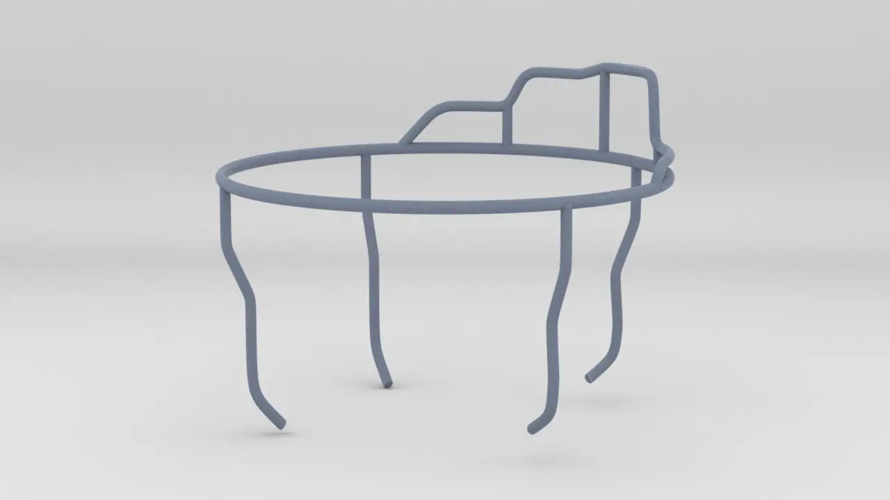 1/32 US PT Boat 109 Forward Turret Railing - distefan 3d print