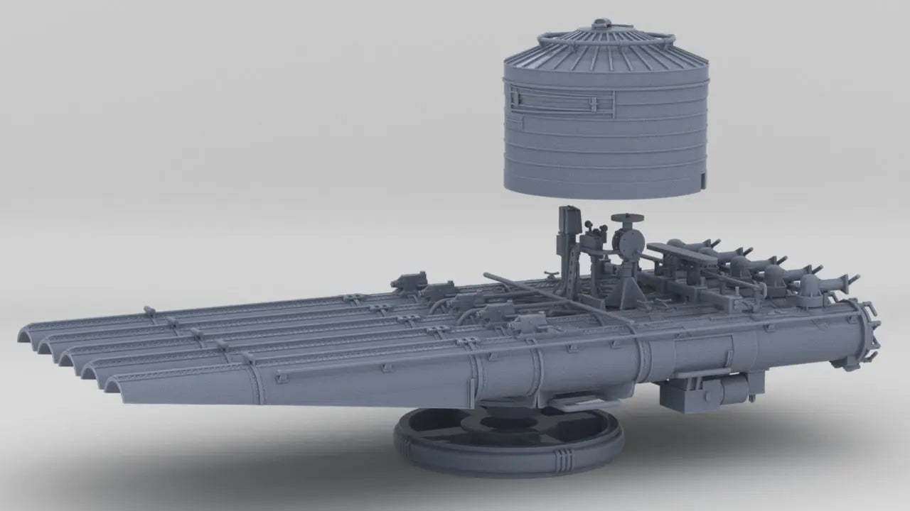 1/32 USN 21in Quintuple Torpedo Tubes Set Protosoon