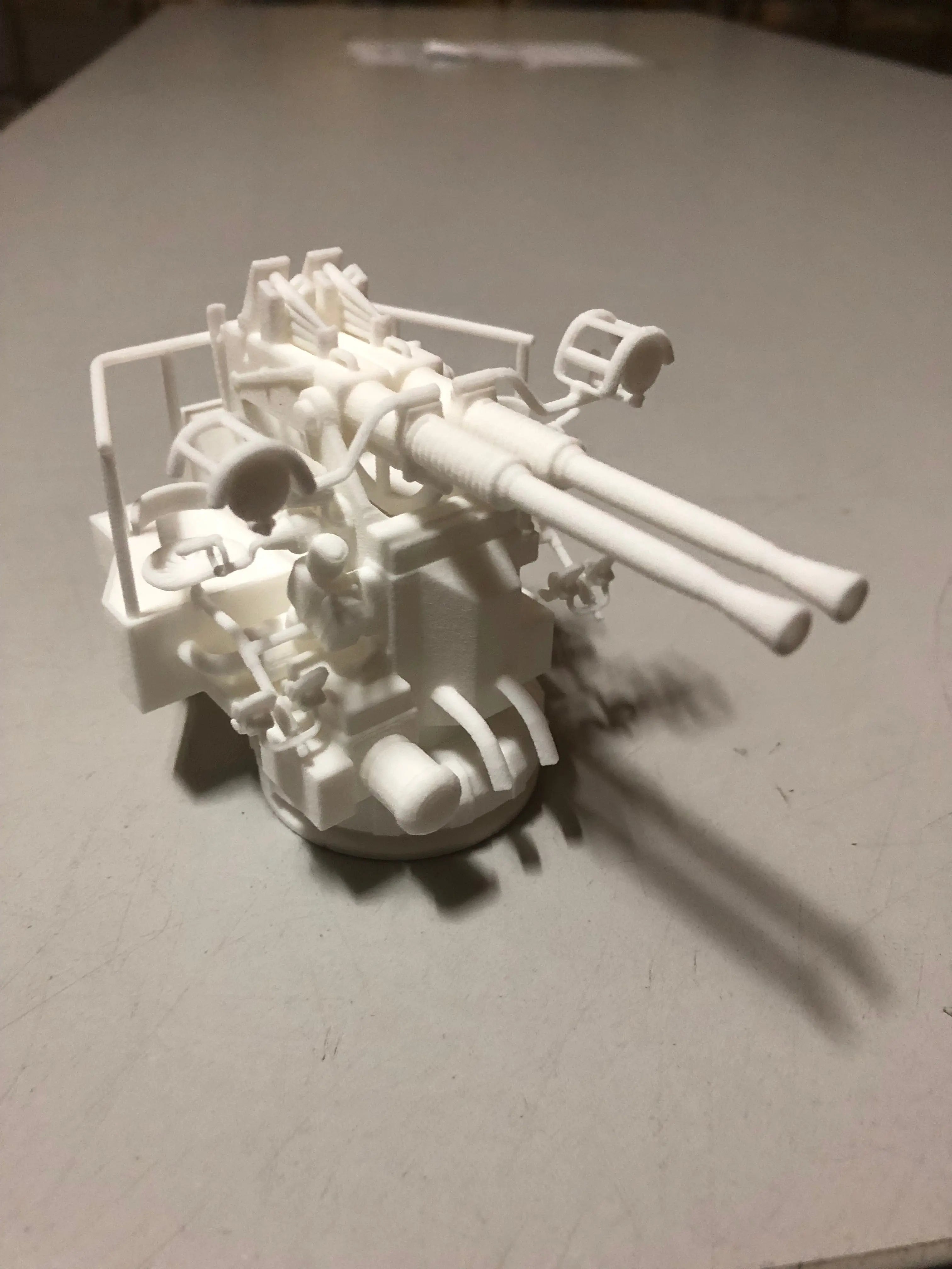 Best Cost 1/32 40mm Bofors Twin Mount - distefan 3d print