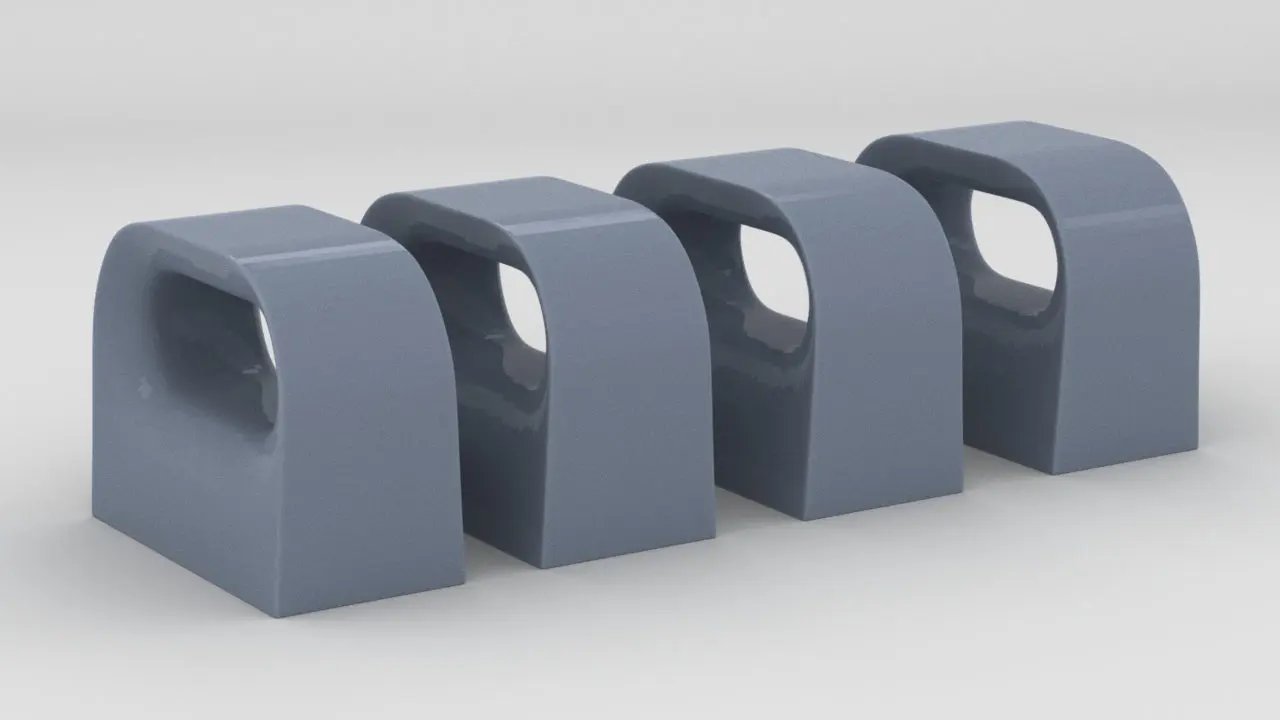 1/32 USN Chock Set (4pcs) - distefan 3d print