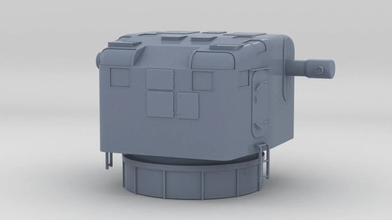 1/32 USN Mk33 Gun Director - distefan 3d print